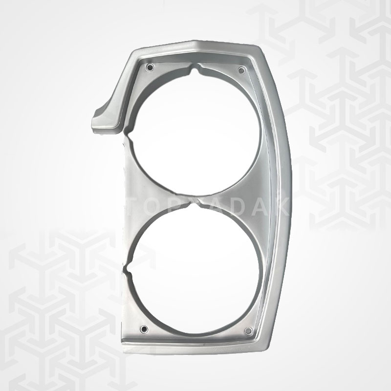 قاب چراغ جلو چپ زامیاد نقره ای شرکتی